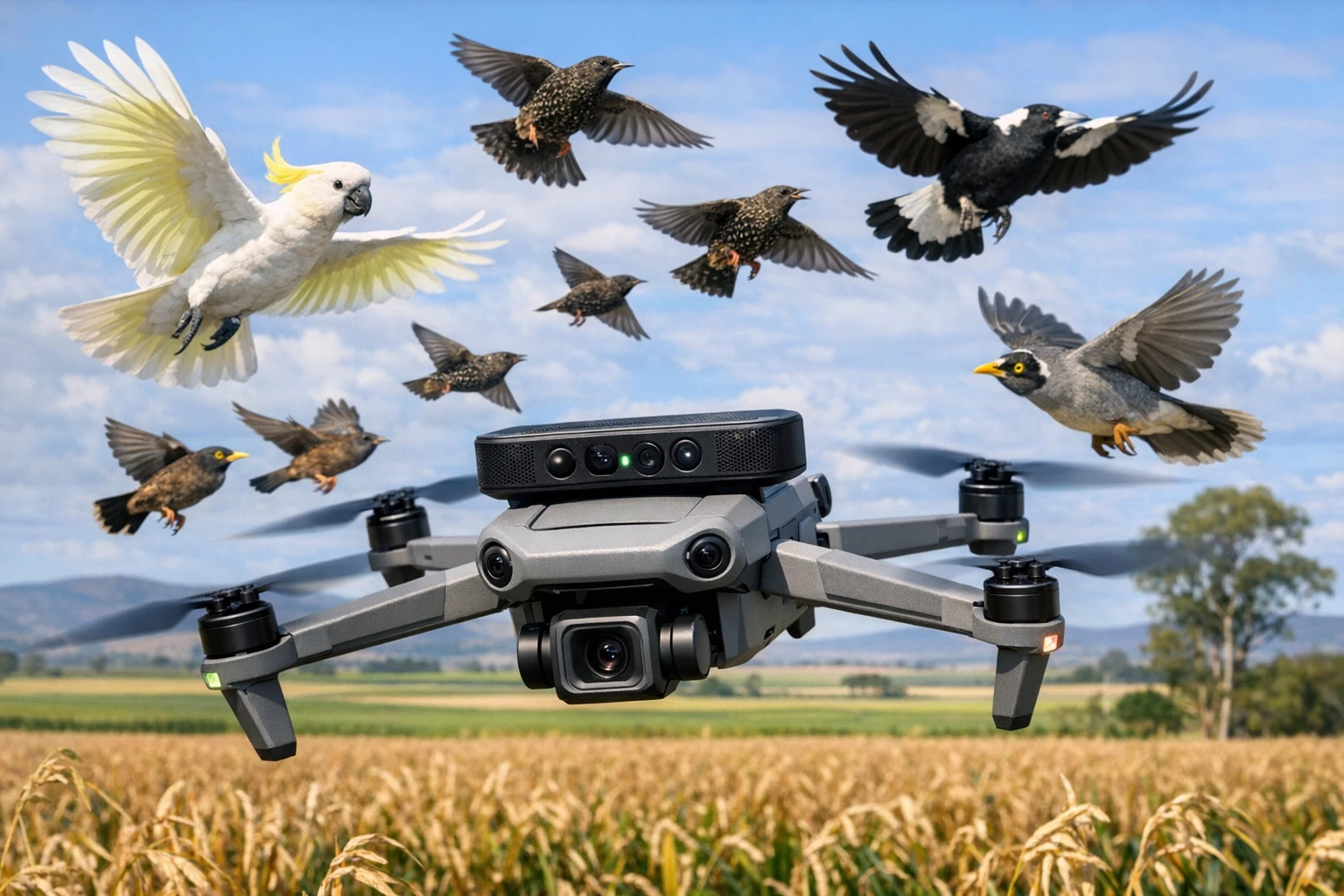 Autonomous Bird Management for Australian Agriculture